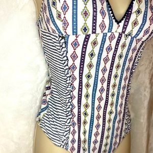 Jessica Simpson Moroccan Swimsuit size Large
